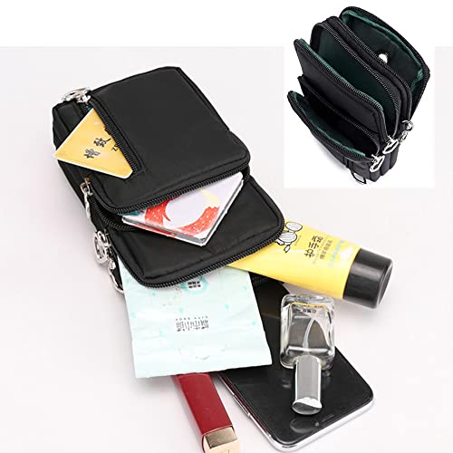 Little Purse Cell Phone Crossbody Case Bag Armband Pouch For Samsung Z Fold 4, S21 Fe A13 / Moto G Pure, G Power Stylus 2022 / Pixel 7 Pro/Tcl 20Se, 20 Pro 5G, 30 Xe/Oneplus Nord N20 5G (Feather) #TOP3