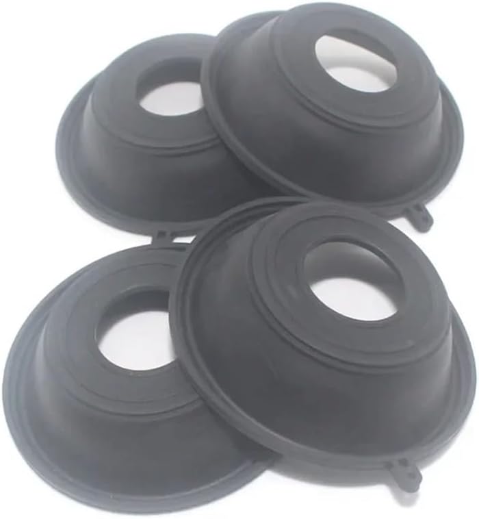 Fit For Kawasaki ZR400 1992-1995 Motorcycle Carburetor Plunger Diaphragm Rubber(4 pcs)