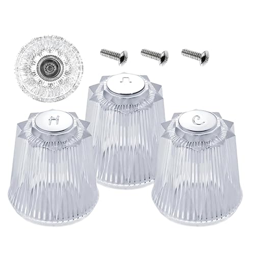 STRFNEXUS Universal Shower Handles Replacement Kit, 3-Piece Set Upgrade Your