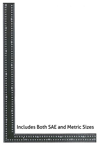 HAWK 16" x 24" CARPENTER'S SQUARE SAE AND METRIC - TM23128D