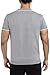 X RAY Mens Knit Polo Sweater Short Sleeve, Tipped Johnny Collar Sweater Polo Top Knitted Tops for Men, Heather Grey, Large