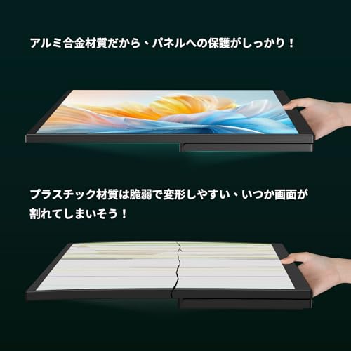 undefined モバイルモニター 18.5インチ モバイルディスプレイ 120HZ Vimonic 持ち運びモニター 自立 ポータブルモニター 1080P サブモニター 標準型VESA対応 サブディスプレイ 非光沢 の商品画像 3