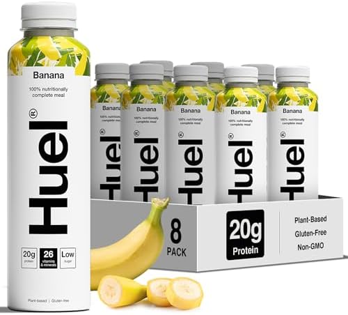Huel Ready-to-Drink Meal | 8x500ml 20g Protein | Banana