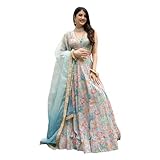 Indian Wedding Style Navratri Lehenga Choli For Women Party Wear with Dupatta.6 (G, 40)