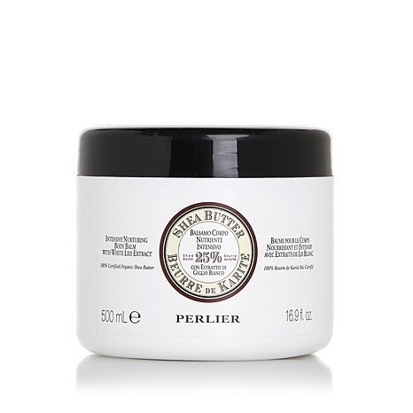 Perlier Shea Butter Body Balm with White Lily Extract