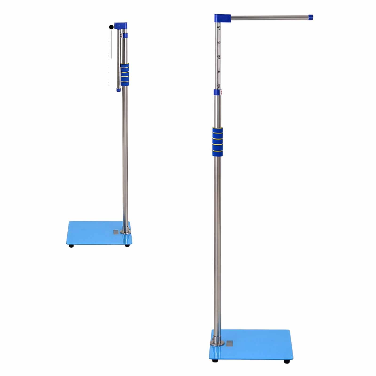 Báscula Digital De Altura Y Peso Con Pantalla LCD: Medición Corporal Para Adultos Y Niños (altura: 100-190 Cm, Peso: 0,2-180 Kg), Extraíble, Recargable Por USB Para Uso Doméstico Y Escolar. ,Blue