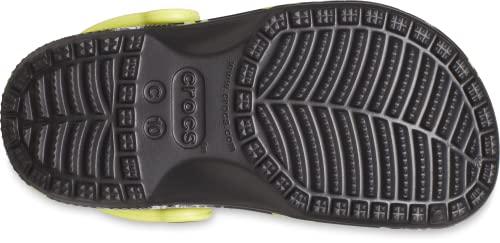 Sandália Classic Easy Icon, Crocs, Criança Unissex, Black, 25