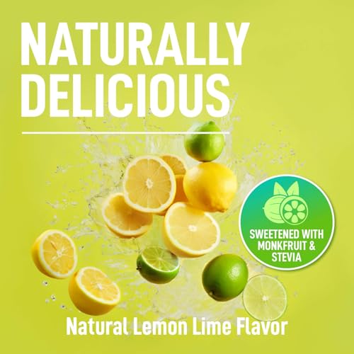 Image of Keppi Electrolytes Powder - Lemon Lime Flavor 50 Servings - No Sugar Hydration Supplement with Potassium, Magnesium, Sodium - Keto, Vegan, Fasting-Friendly, Zero Calorie Electrolyte Drink