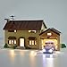 Produktbild TETAKE LED Beleuchtungsset Licht-Set Beleuchtung Light Kit für Lego Simpsons Haus 71006 (Nicht Enthalten Lego Modell)