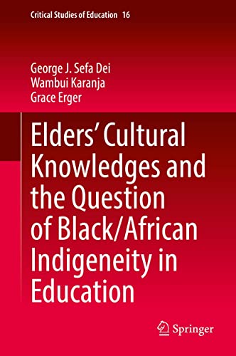 Indigénéité Africaine en Éducation par l'Analyse des Savoirs des Aînés