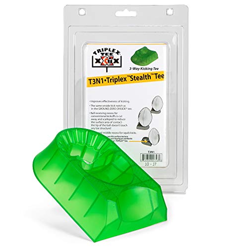 image for Champion Sports Triplex 3-in-1 Premium Football Kicking Tee for Kickof