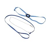 Yctze Geschirrleine – Hautfreundliches Haustiergeschirr für Reptilien und Einfach zu Verwendende Leine, Perfekte Abenteuer mit Ihrem Haustier oder Ihrer Eidechse (S)