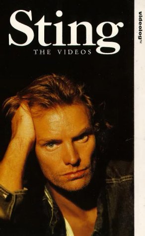 Cinta de video VHS Sting The Videos ideal para noches retro de musica en casa