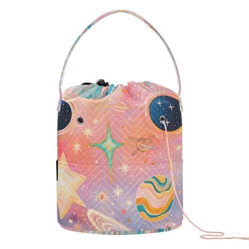 Yarn Storage Bag Small Crochet Bag Knitting Bag ...