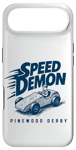 Speed Demon! Funny Pinewood Derby Retro Cub Scouts �X�}�z�P�[�X iPhone Air �p