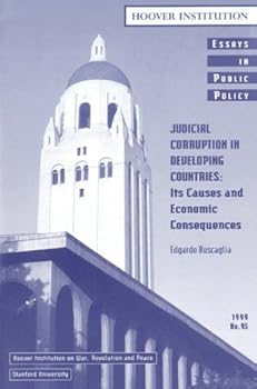 Paperback Judicial Corruption in Developing Countries: Its Causes and Economic Consequences (Essays in Public Policy #95) Book