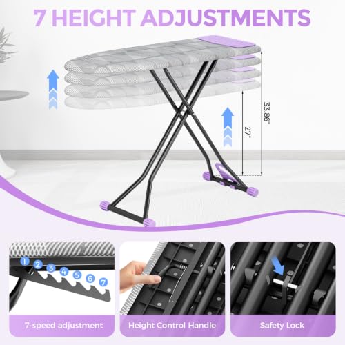 APEXCHASER Foldable 7-Level Heigh A...