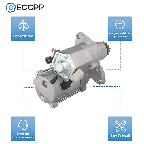 Eccpp Starters Fit For Lexus Es300 1998-2001 Rx300 1999-2003 3.0Lfor Toyota Avalon 1998-2004 3.0L Camry 1998-2001 2.2L 1998-2005 3.0L 2002-2003 2.4L Highlander 2001-2003 2.4L 3.0L 17774N #TOP3