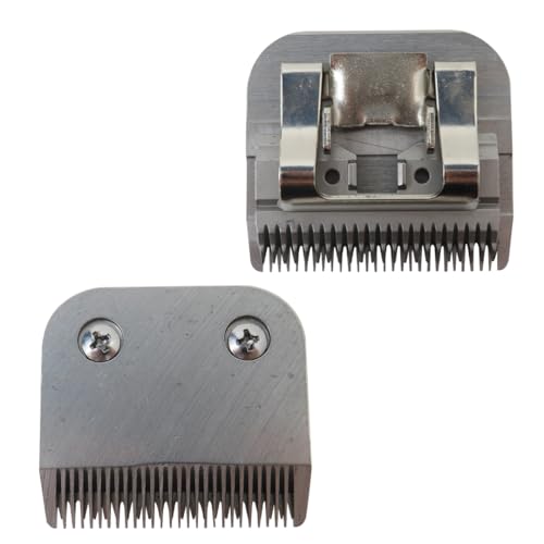 INGQI 2pcs #30 Blade Dog Grooming Clipper,Trimmer Comb Blades Replacement Animal Blades #64260 for Andis Ul-traEdge Wahl Oster Detachable Blade Clippers