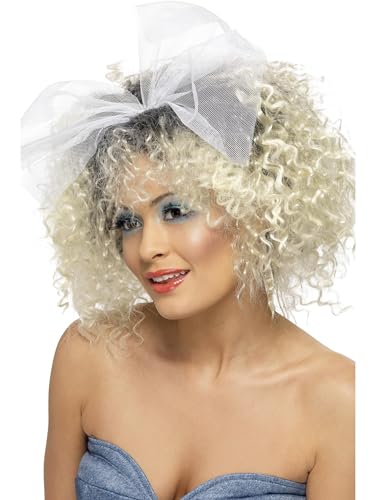 80s Wild Child Wig, Blonde - Image 3