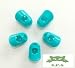 S.P.S Fingertip Protector for Ukulele Guitar Silicone Finger Guards 5pcs (M (Women), Mix 5)