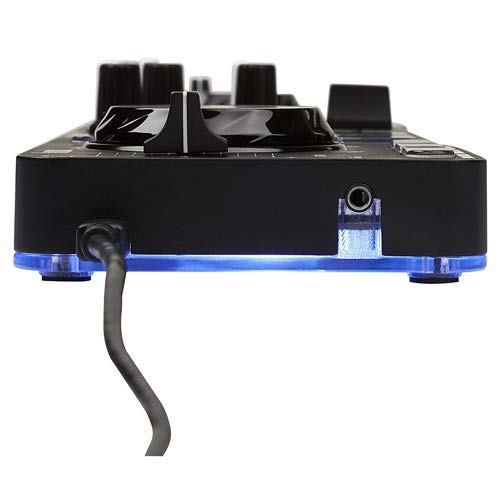 Hercules DJControl Starlight with LED Light & Resident Audio R100 Stereo Headphones Bundle - Thumbnail 4