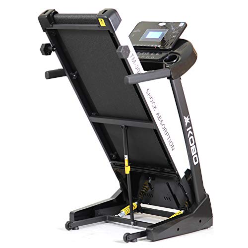 Image of Kobo Fitness 3 H.P Motorized Manual Incline Treadmill with 5 inch LCD Display and Free Installation Assistance (Imported)