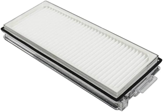 A rectangular HEPA filter for Roborock P10S Pro vacuum cleaner robot, with pleated filter material visible.