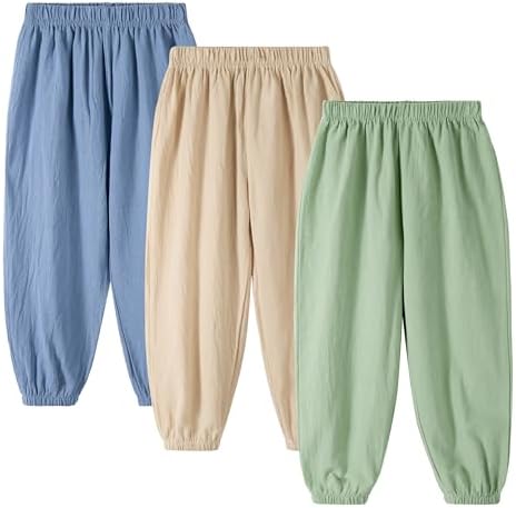 Miipat Pantalones Bebé Niña 3pcs Niño Pequeño Casual Pantalones L...