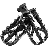 TUSK Edge Billet Adventure Foot Pegs Black for Yamaha TENERE 700 World Raid 2026