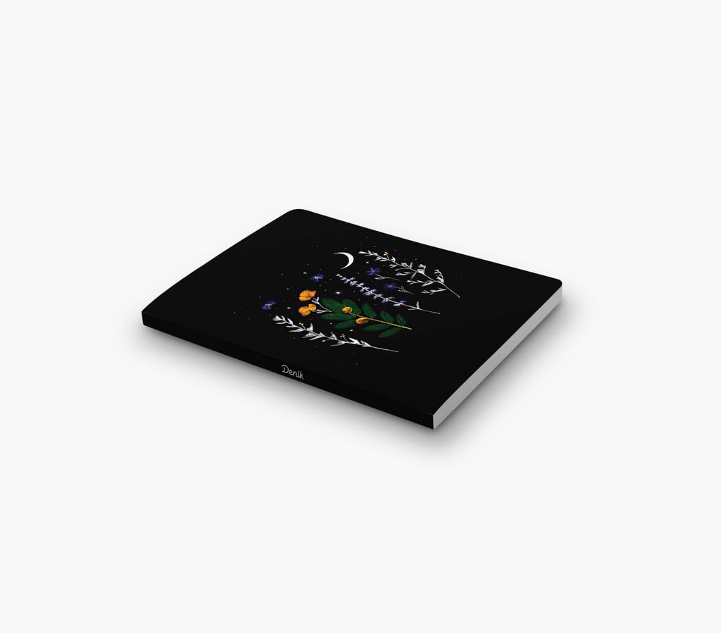 DENIK Flowering Of Consciousness Notebook, 5.25" x 8.25", 144 Lined Pages, Softcover Notebook      Unknown Binding