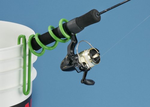Ap Outdoors Hot Rod Bucket Mount Ice Rod Holder (Hot Green)