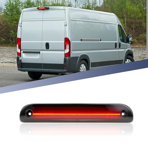 njssjd 1 troisième feu stop LED à montage central haut pour 2006-2023 F.iat Ducato III, C.itroen Jumper II, P..eugeot Boxer II arrière haut niveau 3ème feu stop