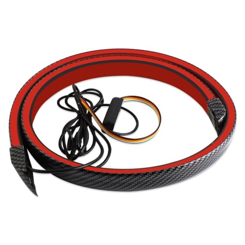 Barre de feu multifonction fibre avec clignotants dynamiques pour sécurité de remorque
