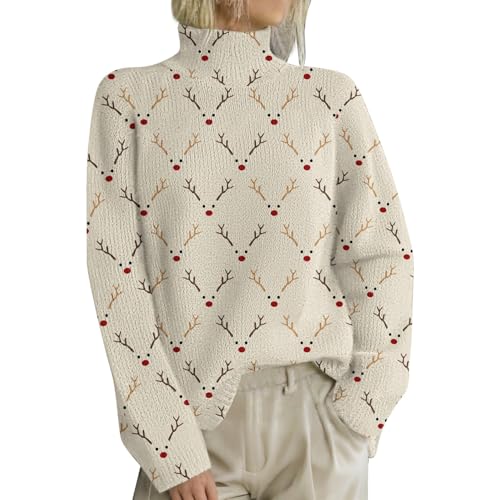 Nantdog Lightning+Deals Of Today Amaon Todays Deals Ugly Christmas Sweaters for Women 2024 Winter Warm Long Sleeve Crewneck Pullover Y2k Christ