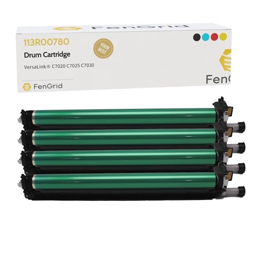 113R00780 Drum Cartridge, R1/R2/R3/R4, 87,000 Page-Yield, Works with Printer Models Xerox 113R00780 VersaLink C7020 C7025 C7030 (4 Pack)