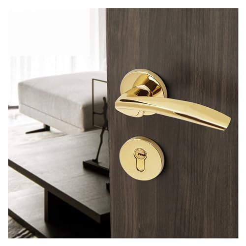 Cerradura dividida de madera para el hogar idónea en dormitorios de estilo moderno y simple 5