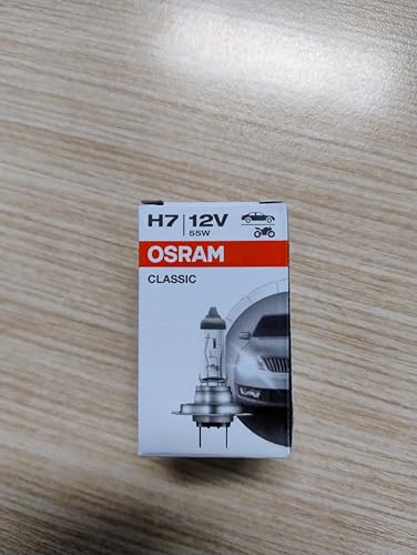 Preisvergleich Produktbild Osram H7 Classic 55 Watt 12 Volt 64210CLC PX26d (4 Stück) KFZ Lampe