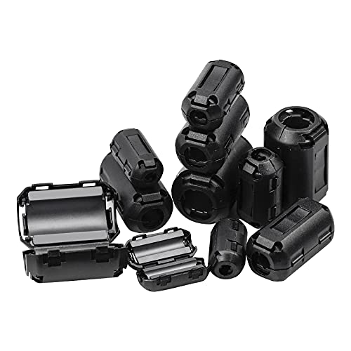 20 Pezzi Nucleo dell'anello di Ferrite Clip RFI