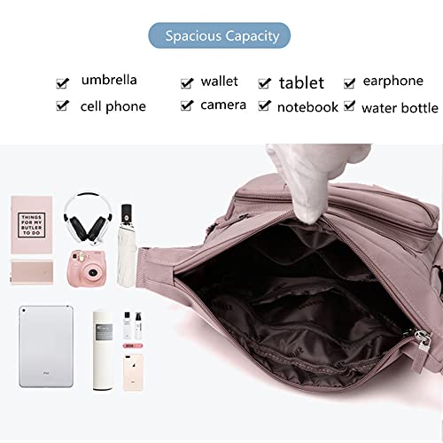 Crossbody Bag Purse for Women, Multiple Pockets Waterproof Shoulder Bag Travel Tote Handbag3