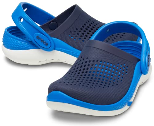 Crocs Kids’ Literide 360 Clog, Navy/Bright Cobalt, 12 Little Kid #TOP5