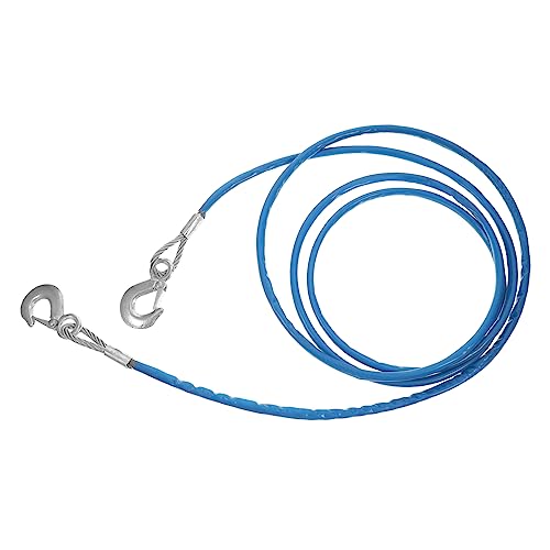 Corde de traction d'urgence en acier tressé haute durabilité pour remorquage voiture