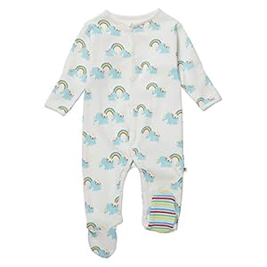 Piccalilly Rainbow Elephant Unisex-Baby Baby en peuter Slaappakjes