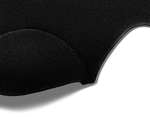 Dash Cover Mat Custom Fit For Toyota Sienna 2004-2010, Dashboard Pad Carpet Protector (Black) F99 #TOP1