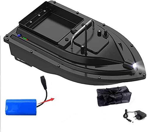 RC bateau de pêche longue portée avec batterie de 9600mah pour amorçage