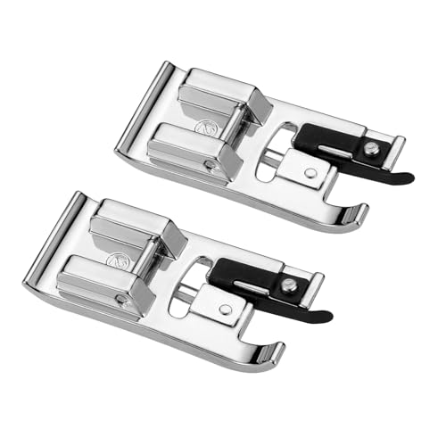 2 Piezas Pie Prensatelas Overlock Universal para Máquinas miniatura 1