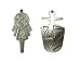 Tardis KEY Scale 1:1 Doctor Dr Who Props (Silver)