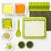 SushiQuik Super Easy Making Kit Complete With Roll Cutter, Rice Paddle, Pre-Measured Rice Frame and How To Videos