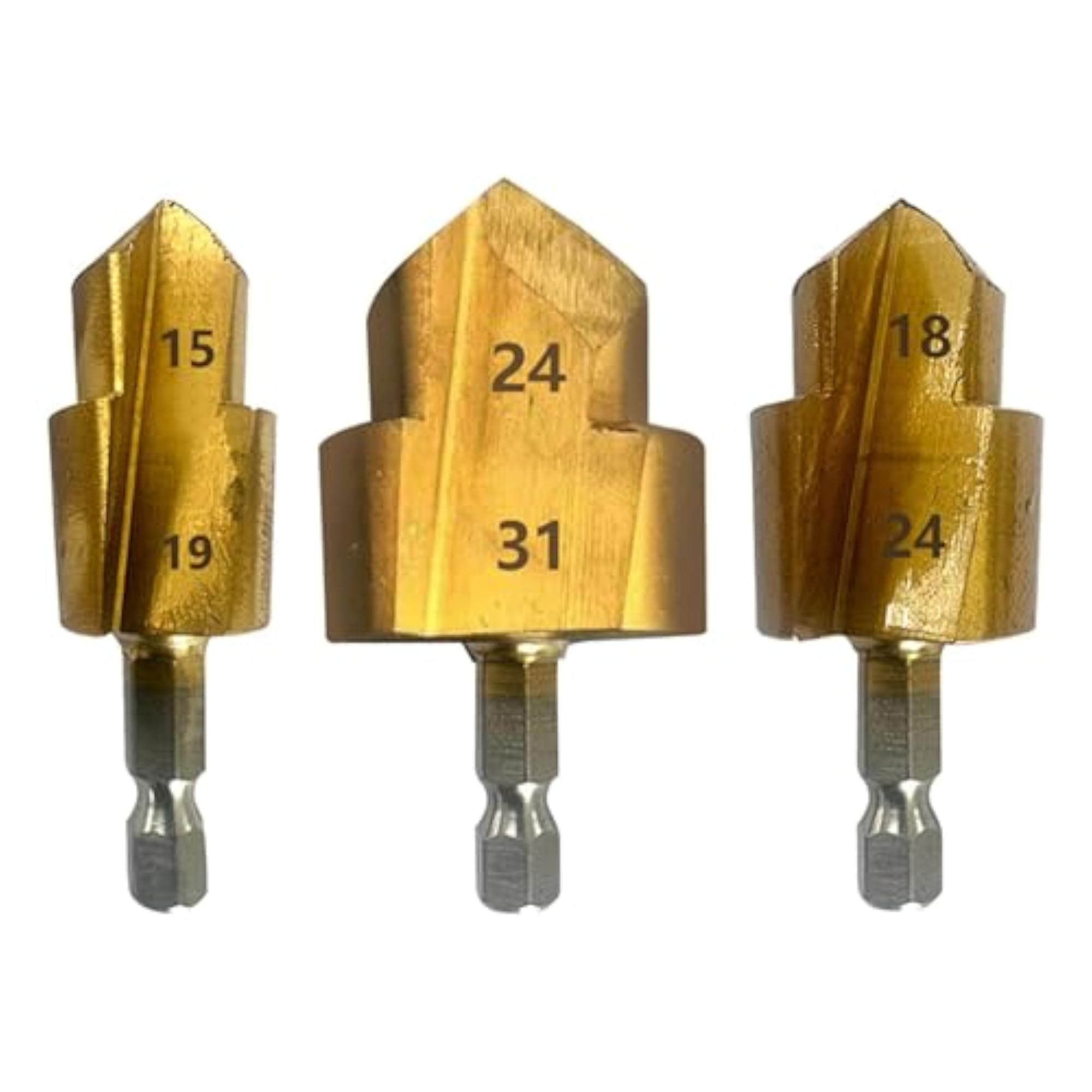 3Pcs Practical Power Tools PPR Lifting Stepped Drill