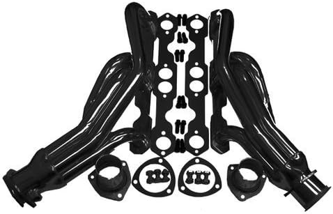 PH011 - Chevy GMC SBC Chevy Black Heavy Truck Headers